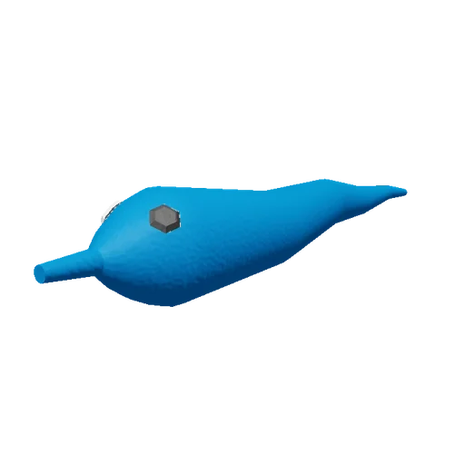 Blue Wiggly Worm