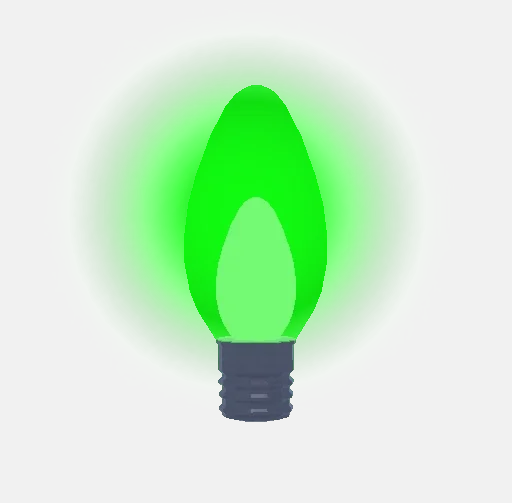 Green Festive Light