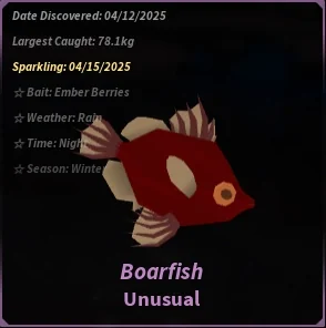 Boarfish