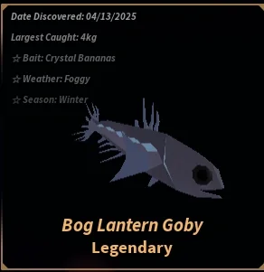 Bog Lantern Goby