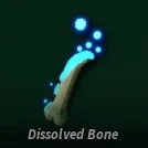 Dissolved bone
