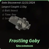 Frostling Goby