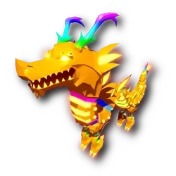 Golden Rainbow Leviathan
