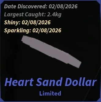 Heart Sand Dollar