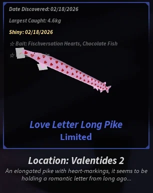 Love Letter Long Pike
