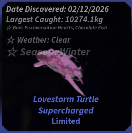 Lovestorm Turtle Supercharged