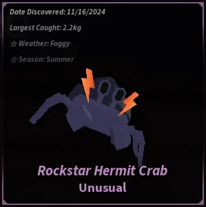 Rockstar Hermit Crab