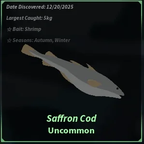 Saffron Cod