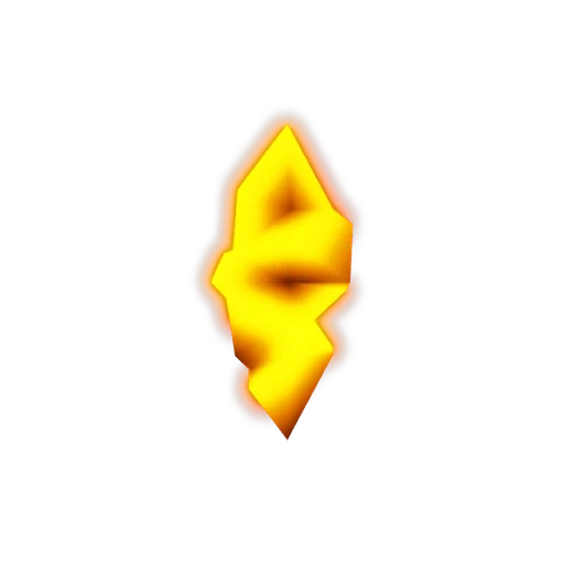 Yellow Energy Crystal