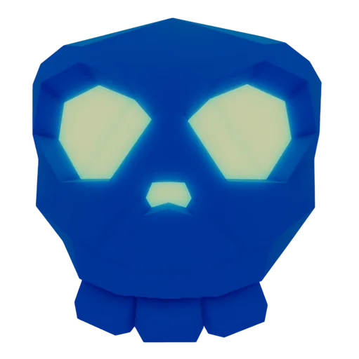 Blue Skull