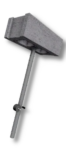 Cinder Block Rod
